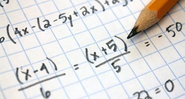 math problems on graph paper with pencil